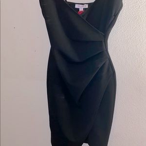agaci black cocktail dress